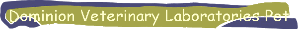 Dominion Veterinary Laboratories Pet